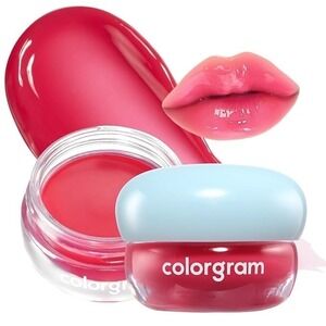 Colorgram Tintin Dory Lip Jam 06 Cherry Jam Kbeauty Set Of 4 NIB
